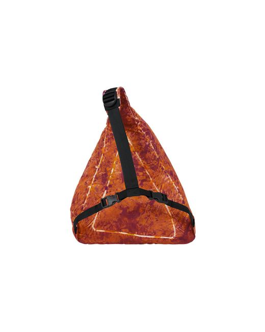 Supreme Red X Stone Island Printed Camo Nylon Shoulder Bag for men