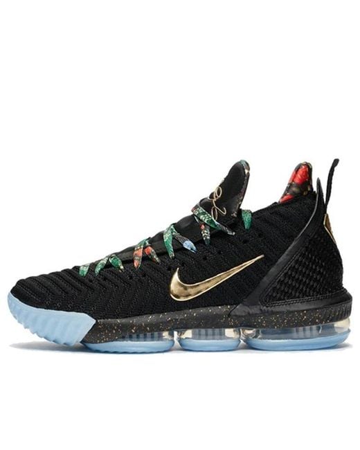 Nike Black Lebron Xvi Kc "watch The Throne" Shoes for men