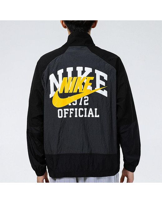 Nike Blue As Sportswear Trend Ul Jkt Jacket Anthracite for men