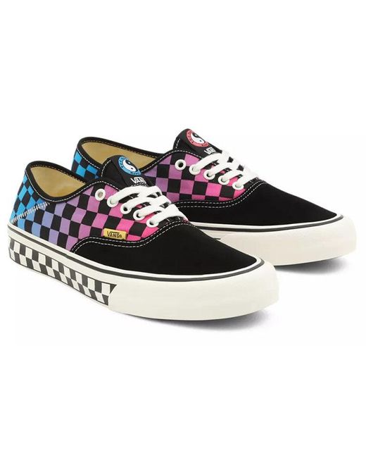 Vans Blue T&C Surf Designs X Authentic Sf 'Checkerboard' for men