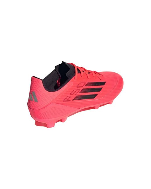 Adidas Red F50 League Firm/Mutli-Ground Boots 'Turbo Aurora' for men