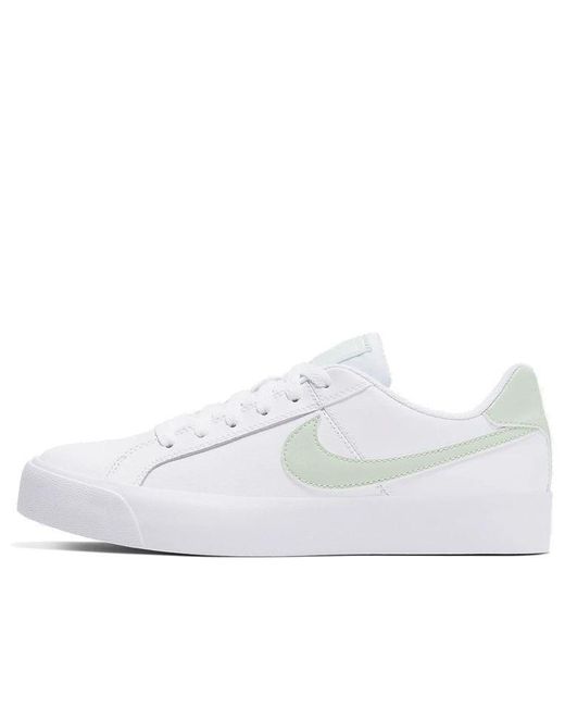 Nike Court Royale White Green | Lyst