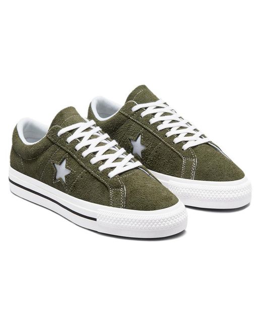 Converse Green One Star Low 'Cargo Khaki' for men