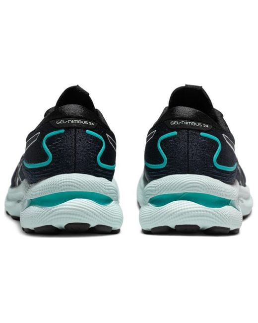 Asics Blue (Wmns) Gel-Nimbus 24 D