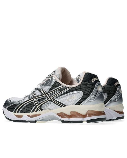 Asics White Gel-Nimbus .1 Obsidian' for men