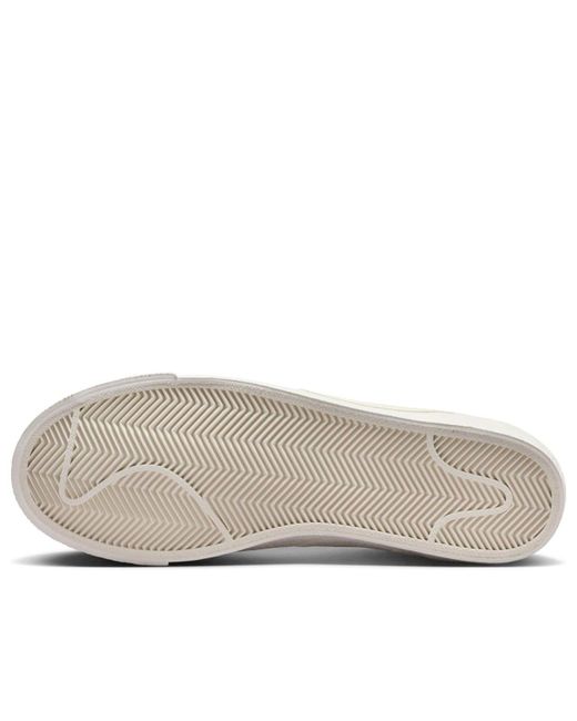 Nike White (Wmns) Blazer Low '77 Jumbo 'Sea Glass Pale Ivory'