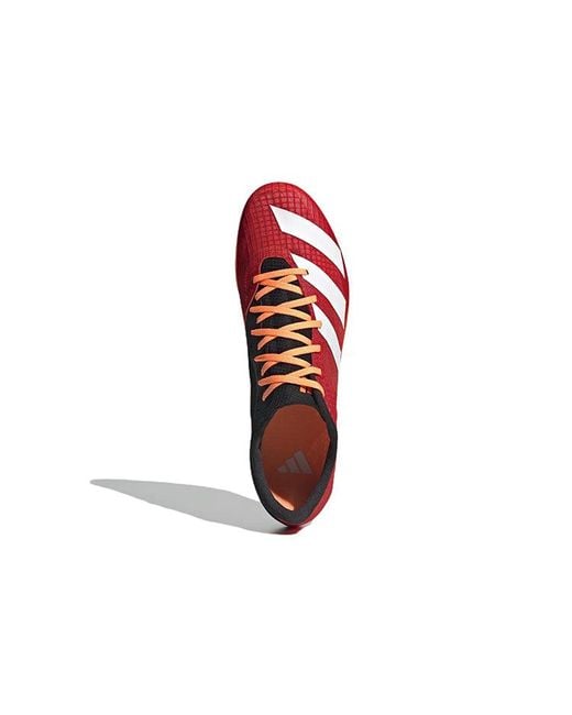 Adidas Red Distancestar Wear-Resistant Shock Absorption for men