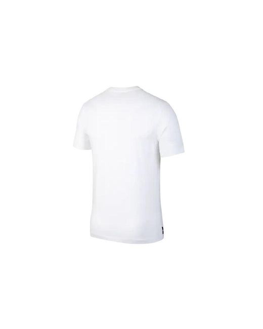 Nike White Legacy Aj13 Short Sleeve Sports for men