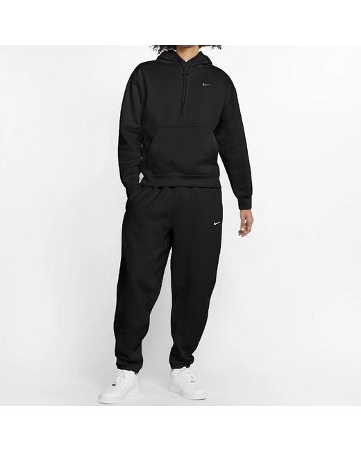 Nike Blue Lab Solid Color Thermal Track Pants For for men