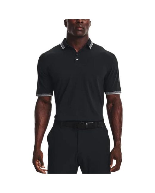 Under Armour Black Ace Golf Polo Shirt for men