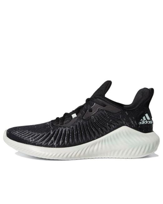 Adidas Black Alphabounce Run Parley M 'Core' for men