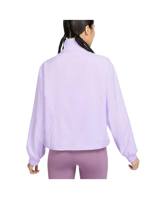 Nike Purple Dri-fit One Jacket (asia Sizing)