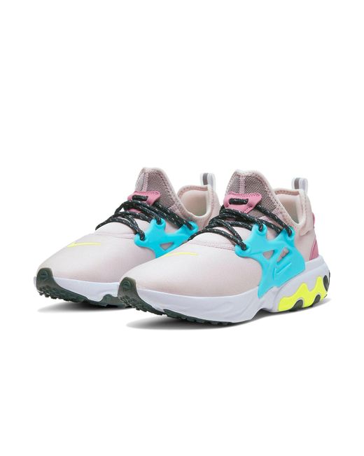 Nike Blue (Wmns) React Presto 'Lemon Venom'