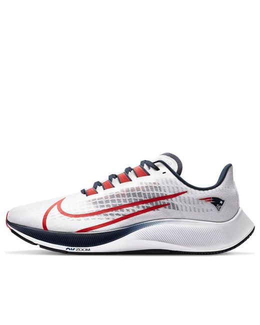 Nike Air Zoom Pegasus 37 New England Patriots in White for Men Lyst UK