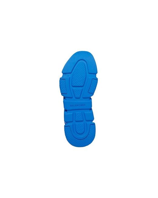 Balenciaga Blue X Adidas Originals Speed 1.0 Sneakers for men