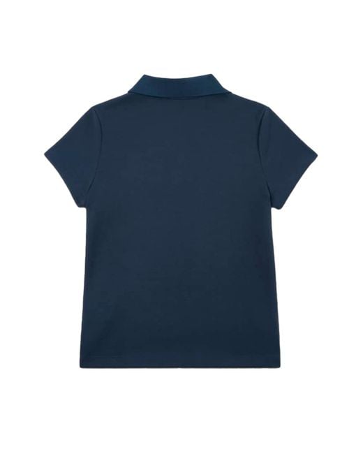 Nike Blue (Wmns) By Yoon Short Sleeve Polo Shirt Asia Sizing 'Armoury'
