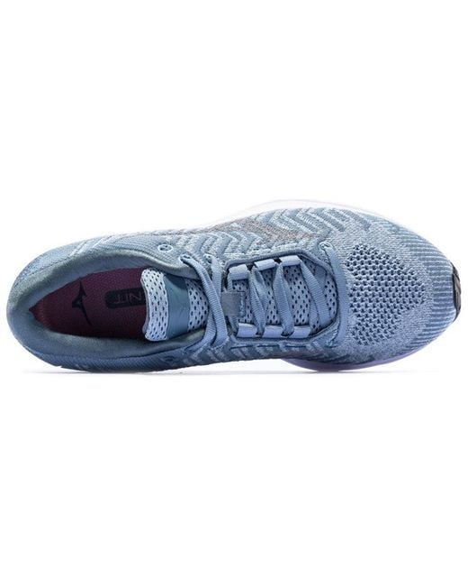 Mizuno Blue (Wmns) Wave Rider Waveknit 3