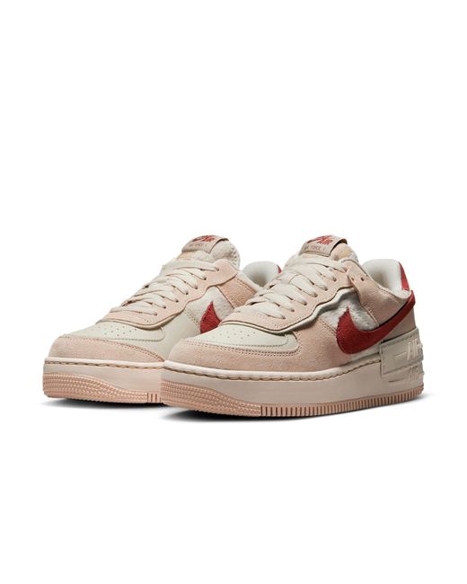 Nike Brown (Wmns) Air Force 1 Shadow 'Shimmer'