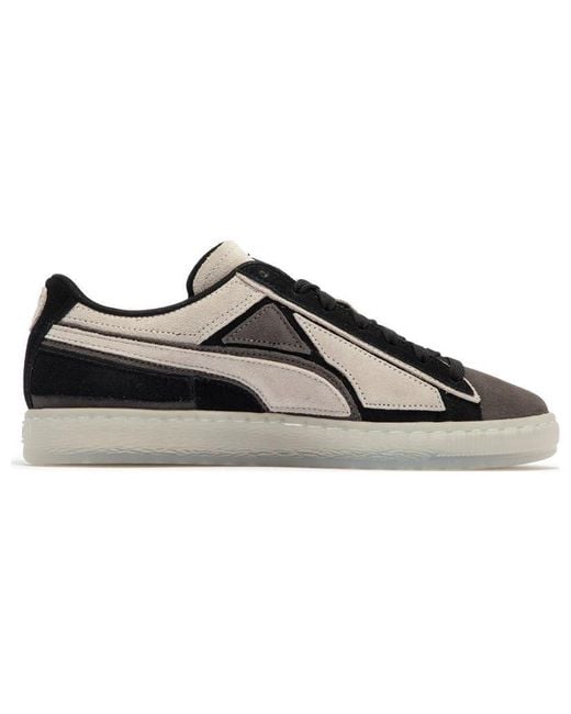 PUMA Black Suede Layers Mono for men