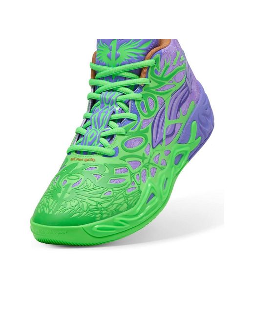 PUMA Green X Teenage Mutant Ninja Turtles Mb.04 'Donatello & Raphael' for men