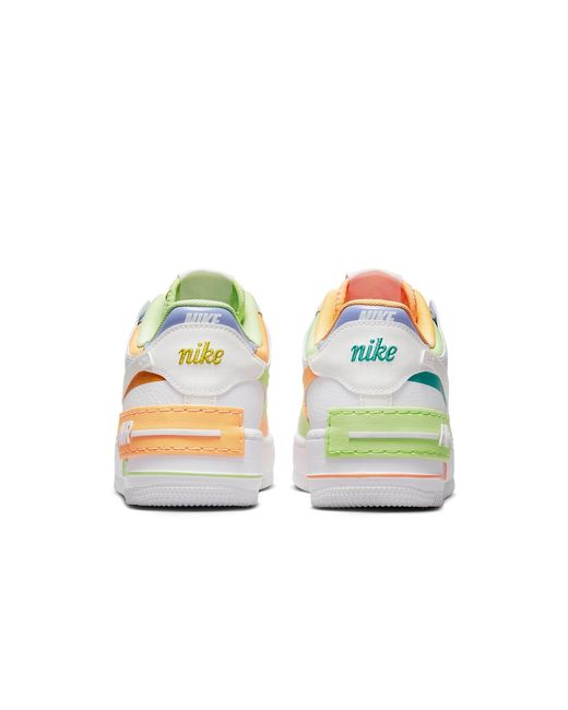 Nike White (Wmns) Air Force 1 Shadow