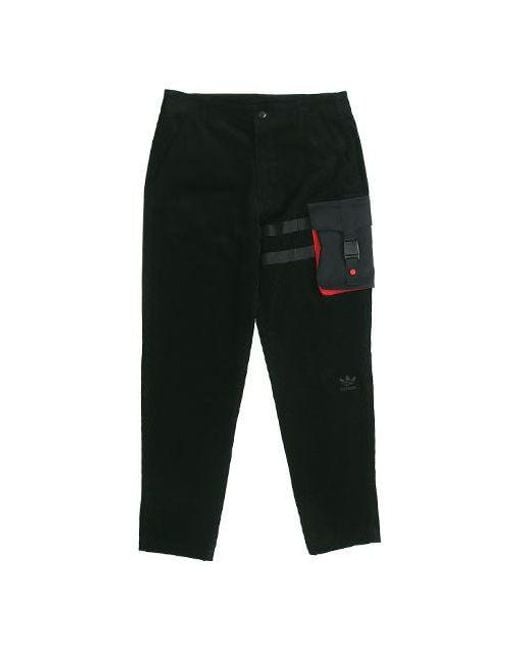 Adidas Black Originals Cny Woven Pants for men