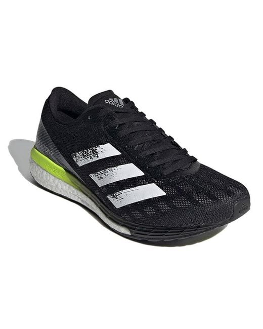 Adidas Blue Adizero Boston 9 Solar' for men