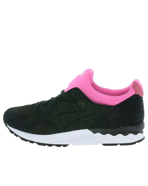 Asics Black Gel-Lyte V Laser-Cuts Shoes for men