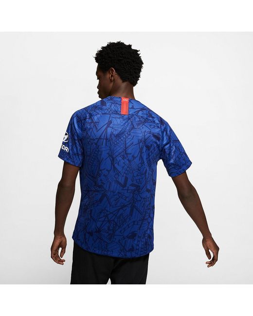 Nike Blue Chelsea Fc 19-20 Home Football Shirt Jersey for men