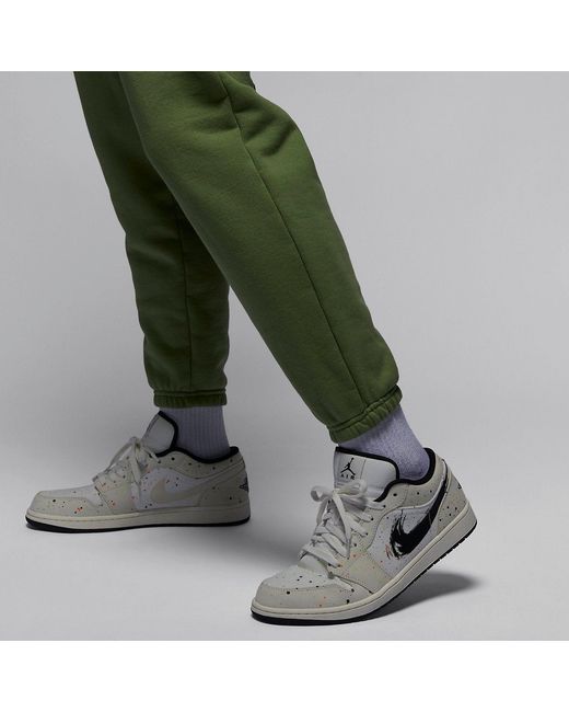 Nike Green Wordmark Fleece Sweatpants 'Sky J Light' for men