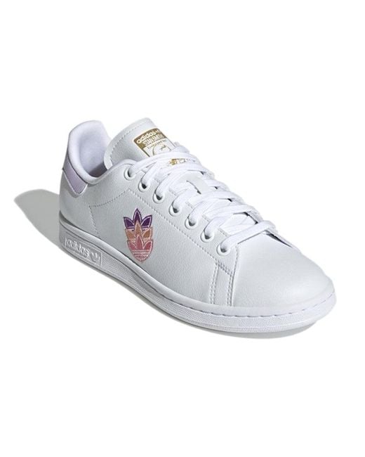 Adidas White (Wmns) Stan Smith Multi Logo'