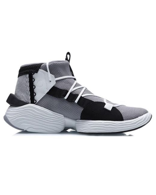 Li-ning Black Kung Fu Winterized Sports Shoes for men
