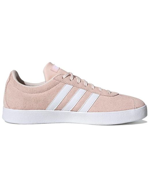Adidas Neo Vl Court 2.0 Pink/white | Lyst