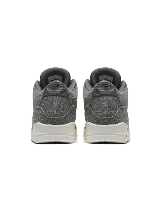 Nike Gray 3 Retro 'Wool' for men