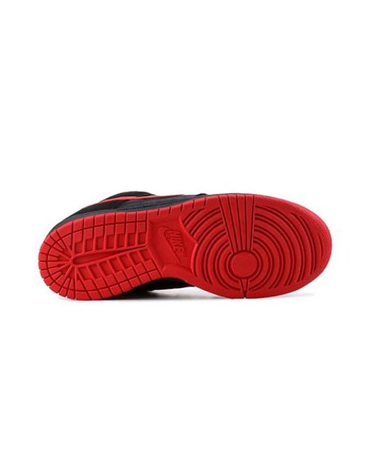 Nike Red Sb Dunk Low Pro 'Vamps' 304292-061 for men