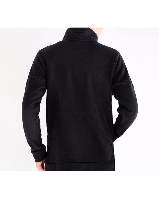 Nike Blue Half Zipper Athleisure Casual Sports for men