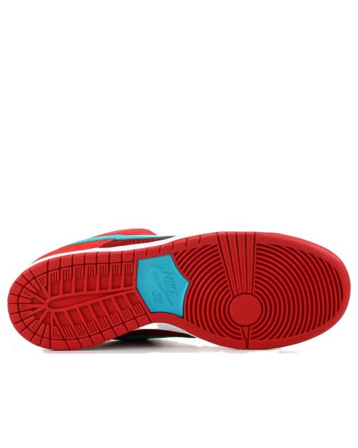 Nike Red Sb Dunk Low Pro 'Brickhouse Turbo' for men