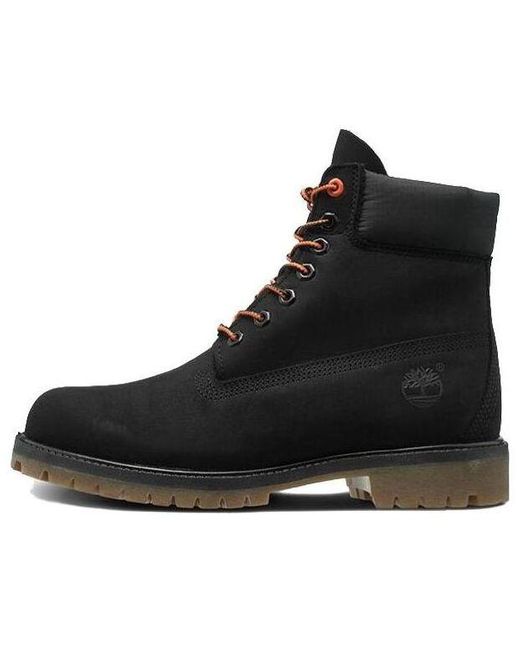 Timberland Black 6 Inch Premium Wide-fit Boots for men