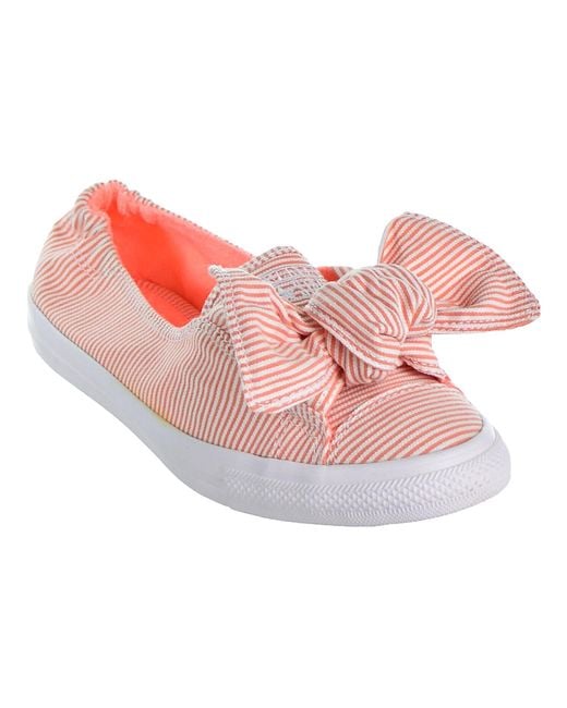 Converse Pink (Wmns) Chuck Taylor All Star Knot Slip 'Crimson Pulse'