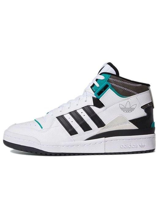 Adidas Blue Originals Forum Exhibit Mid