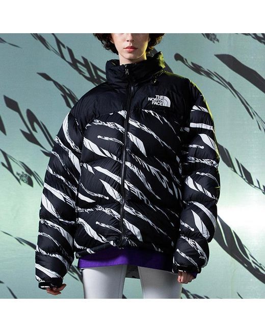 The North Face Black Down Parka Nuptse Jacket for men