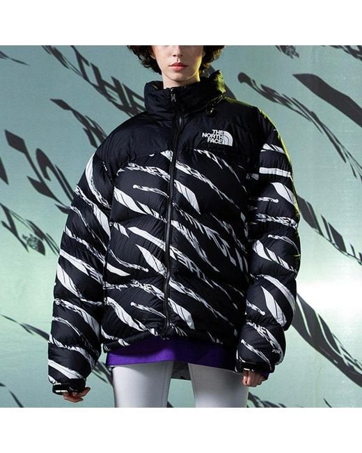 The North Face Black Down Parka Nuptse Jacket for men