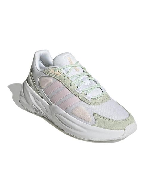 Adidas White (Wmns) Ozelle Cloudfoam Lifestyle Running Shoes Almost'