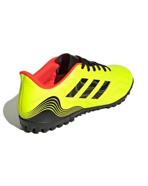 Adidas Yellow Copa Sense.4 Tf 'Game Data Pack' for men