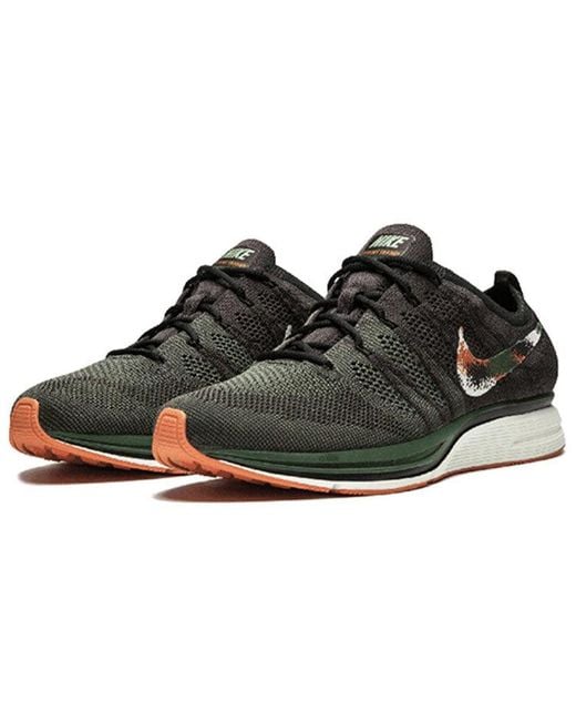 Nike Black Flyknit Trainer 'Dark' for men