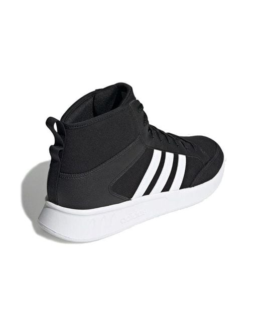 Adidas Black Court80S Mid