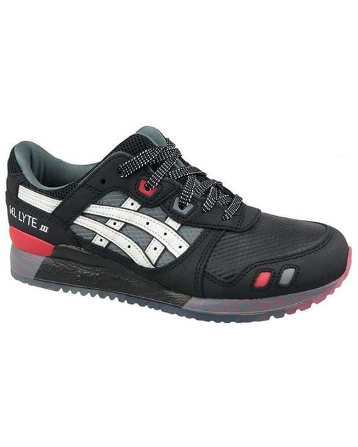 Asics Black Foot Locker X Anderson Bluu X Gel Lyte 3 'G.I. Joe Snake Eyes' for men