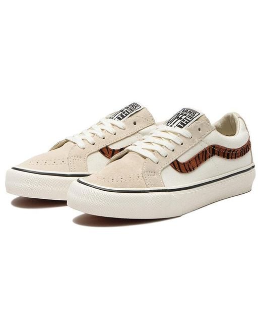 Vans White Sk8-Low Reissue Sf for men