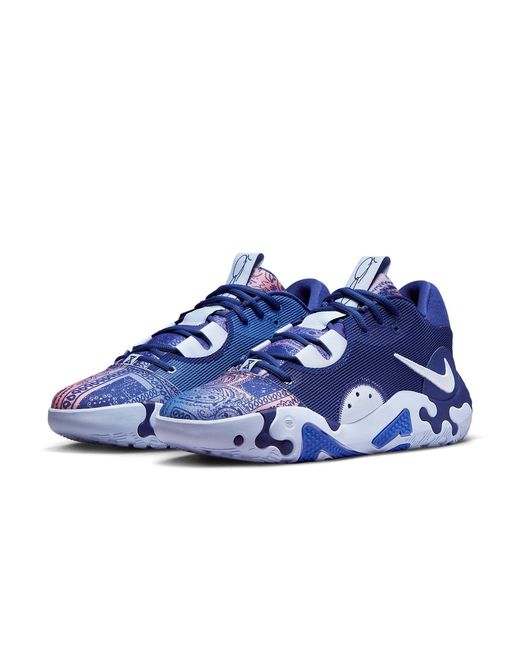 Nike Blue Pg 6 Ep Paisley' for men