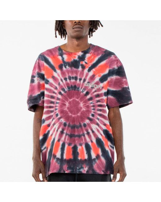 Fear Of God Red Fw21 Vintage Tee X Union La 'Tie-Dye' for men